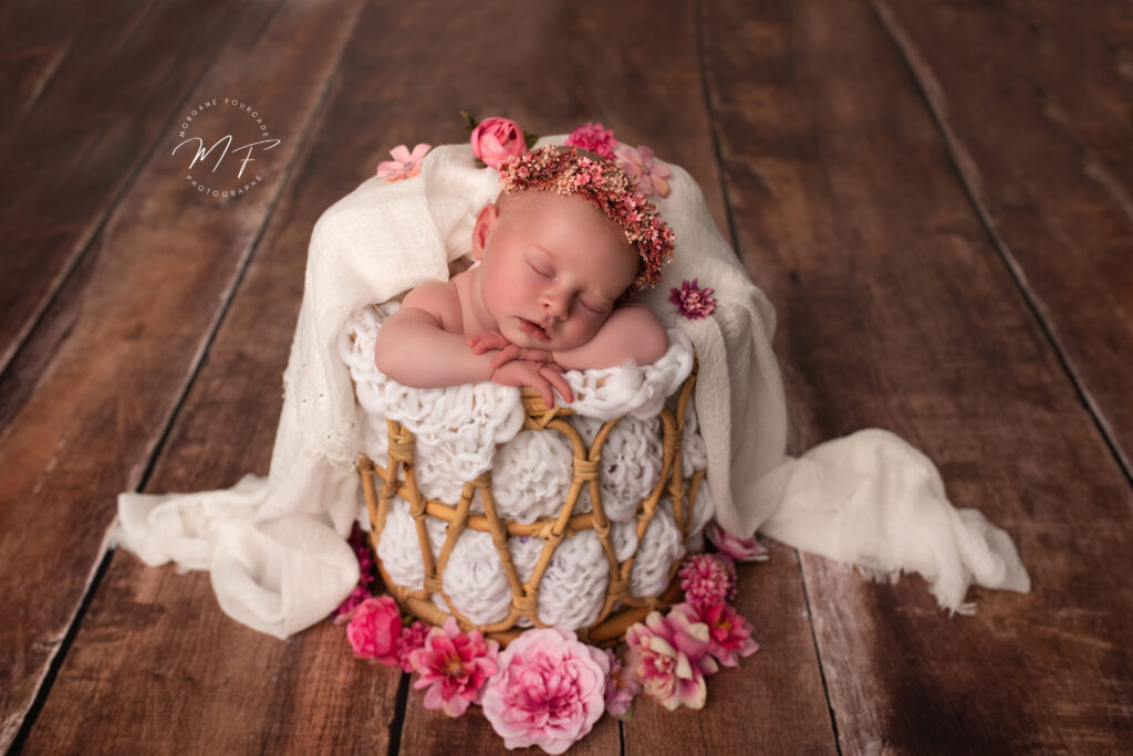 Séance photo bébé en studio près de Rennes, Fougères et Vitré Shooting photo Nouveau Né